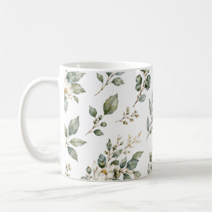 Elegante botanische eucalyptus mok