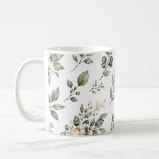 Elegante botanische eucalyptus mok