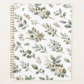 Elegante Botanische Eucalyptus Planner (Voorkant)
