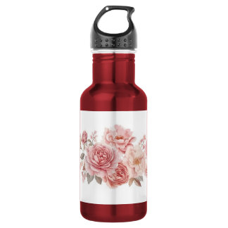 Elegante botanische geurkaars cadeau waterfles