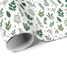 Elegante botanische groen & bes