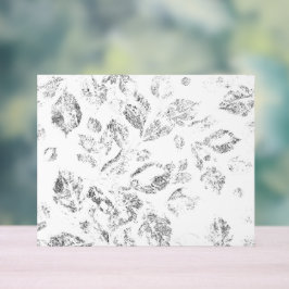 Elegante botanische hangmapset acryl bord