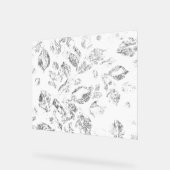 Elegante botanische hangmapset acryl bord (Hoek)