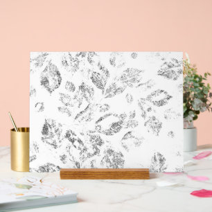 Elegante botanische hangmapset acryl bord