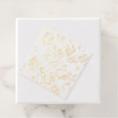 Elegante botanische hangmapset bedankjes labels (Met doos)