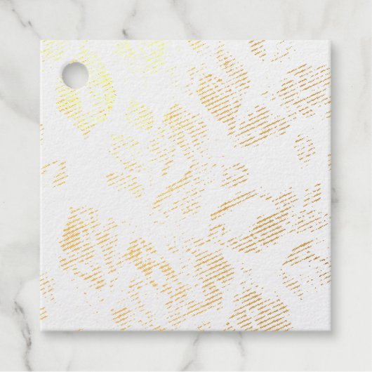 Elegante botanische hangmapset bedankjes labels (Voorkant)