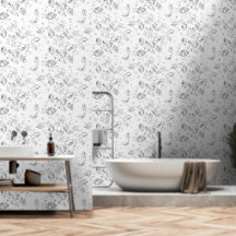 Elegante botanische hangmapset