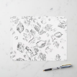Elegante botanische hangmapset briefhoofd