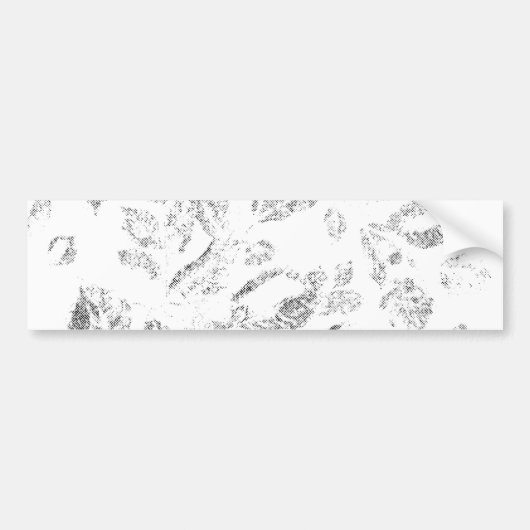 Elegante botanische hangmapset bumpersticker (Voorkant)