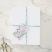 Elegante botanische hangmapset cadeaulabel (Met Touw)