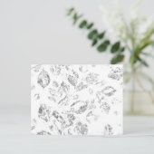 Elegante botanische hangmapset feestdagenkaart (Staand voorkant)