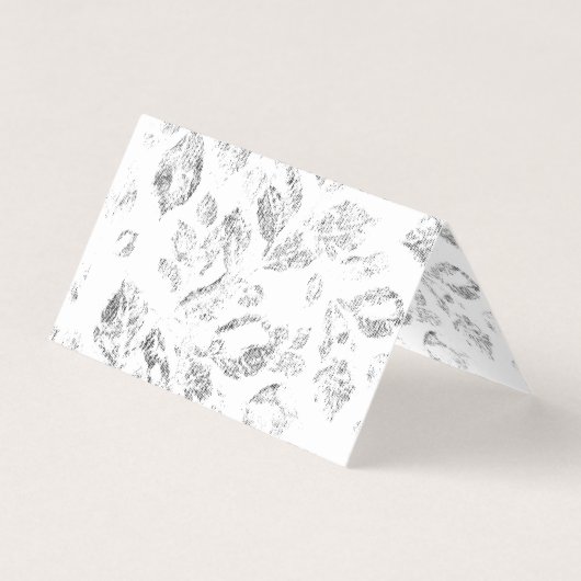 Elegante botanische hangmapset kaart (Voorkant)
