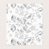 Elegante botanische hangmapset kaart (Binnenkant ongevouwen)