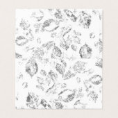 Elegante botanische hangmapset kaart (Buitenkant ongevouwen)