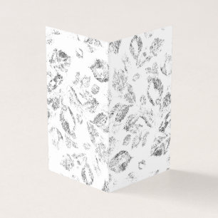 Elegante botanische hangmapset kaart