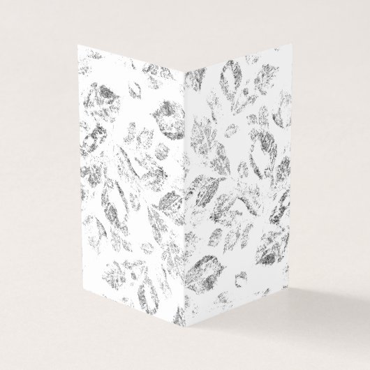 Elegante botanische hangmapset kaart (Buitenkant)