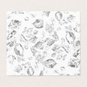 Elegante botanische hangmapset kaart (Buitenkant ongevouwen)