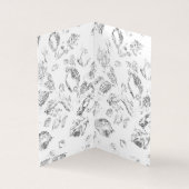 Elegante botanische hangmapset kaart (Binnen)