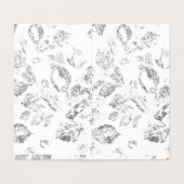 Elegante botanische hangmapset kaart (Binnenkant ongevouwen)