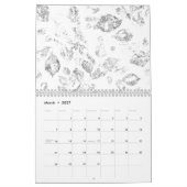 Elegante botanische hangmapset kalender (Mar 2027)