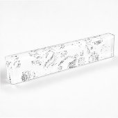 Elegante botanische hangmapset naambordje
