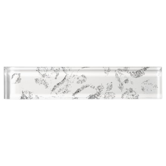 Elegante botanische hangmapset naambordje (Voorkant)