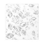 Elegante botanische hangmapset notitieblok (Voorkant)