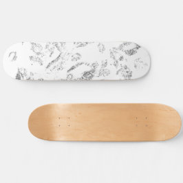Elegante botanische hangmapset persoonlijk skateboard