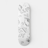 Elegante botanische hangmapset persoonlijk skateboard (Voorkant)