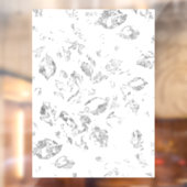 Elegante botanische hangmapset raamsticker (Vel 2)