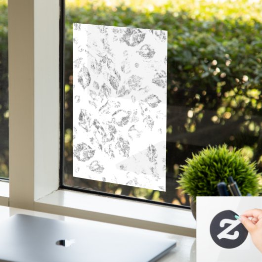 Elegante botanische hangmapset raamsticker (Kantoor)