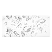 Elegante botanische hangmapset reclamekaart (Achterkant)