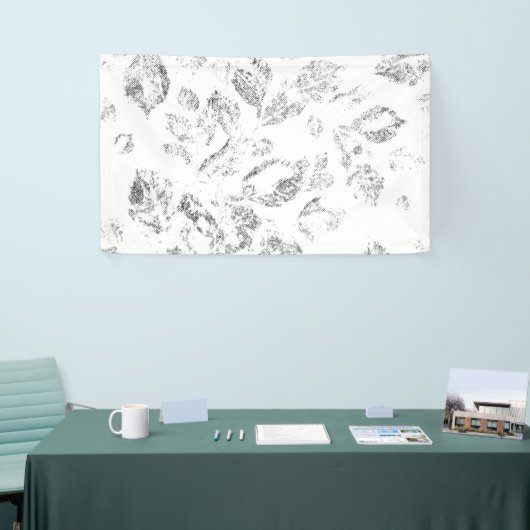 Elegante botanische hangmapset spandoek (Beurs)