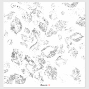 Elegante botanische hangmapset sticker