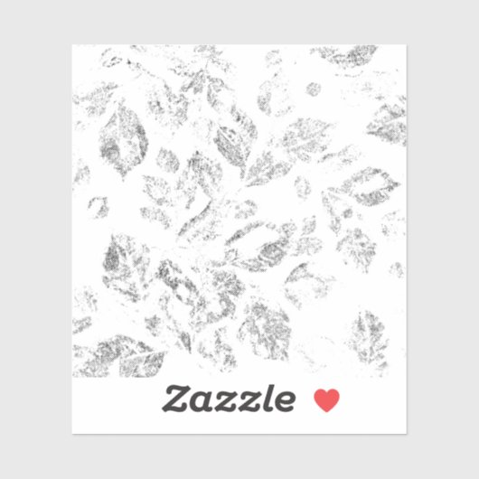 Elegante botanische hangmapset sticker (Vel)