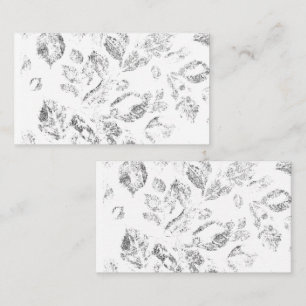 Elegante botanische hangmapset visitekaartje