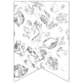 Elegante botanische hangmapset vlaggetjes (Tweede vlag)