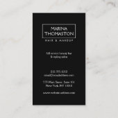 Elegante Botanische I Salon, Beauty Visitekaartje (Achterkant)