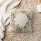 Elegante botanische krans decoratieve kussen (Deken)