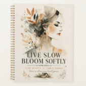 Elegante botanische mode planner (Voorkant)