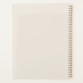 Elegante botanische mode planner (Achterkant)