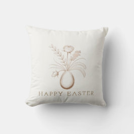Elegante botanische Pasen decoratieve kussenhoes Kussen