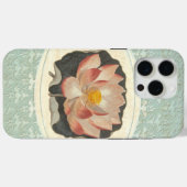 Elegante  botanische print van Lotus Blossom Case-Mate iPhone Case (Achterkant (horizontaal))