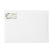 Elegante botanische retouradreslabels | Persoonlij (Voorkant)