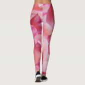 Elegante Botanische Roos Bloesem Bloesem Leggings (Achterkant)