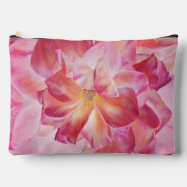 Elegante Botanische Roos Bloesem Grote Bloemenzak Etui