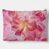 Elegante Botanische Roos Bloesem Grote Bloemenzak Etui (Achterkant)