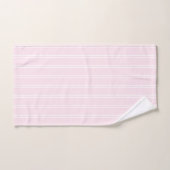 Elegante botanische roze groene Hydrangea Bad Handdoek (Handdoek)