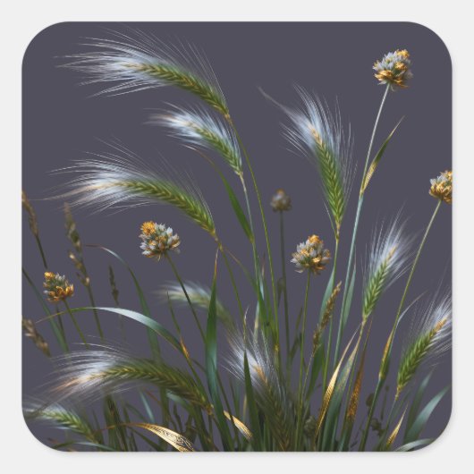 "Elegante Botanische Stickers Labels" (Voorkant)