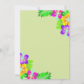 Elegante Botanische Tuin Rozen Boho Floral Wedding Kaart (Achterkant)